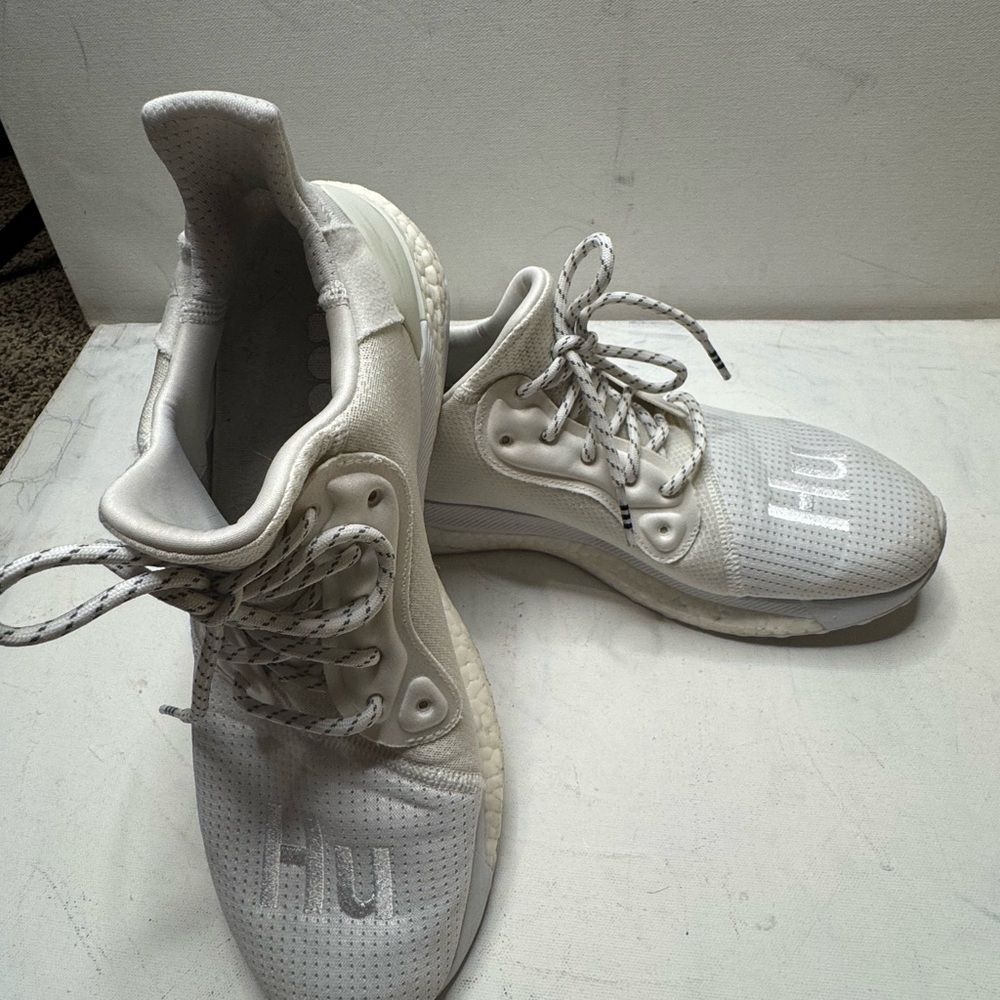 adidas White Minimalist Athletic Sneakers